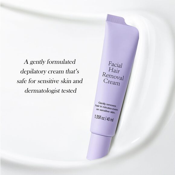 2 Pack Facial Hair Removal Cream for Women Gentle Depilatory Cream 40ml Each - Picture 6 of 8